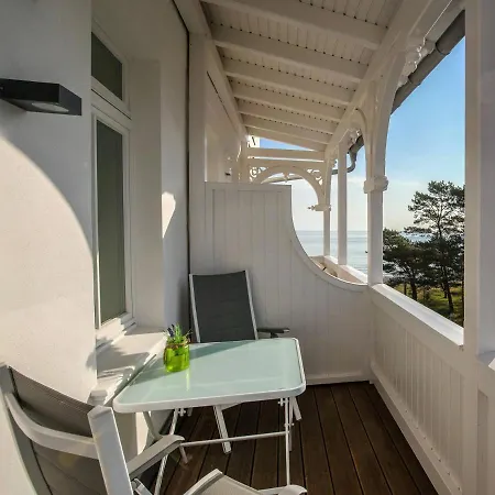 Strandvillen - Mit 1 Schlafzimmer Und Balkon Sv-007 Apartmán *